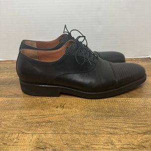 Men’s Leizilei Formal Oxford Dress Shoes. Black, size 11